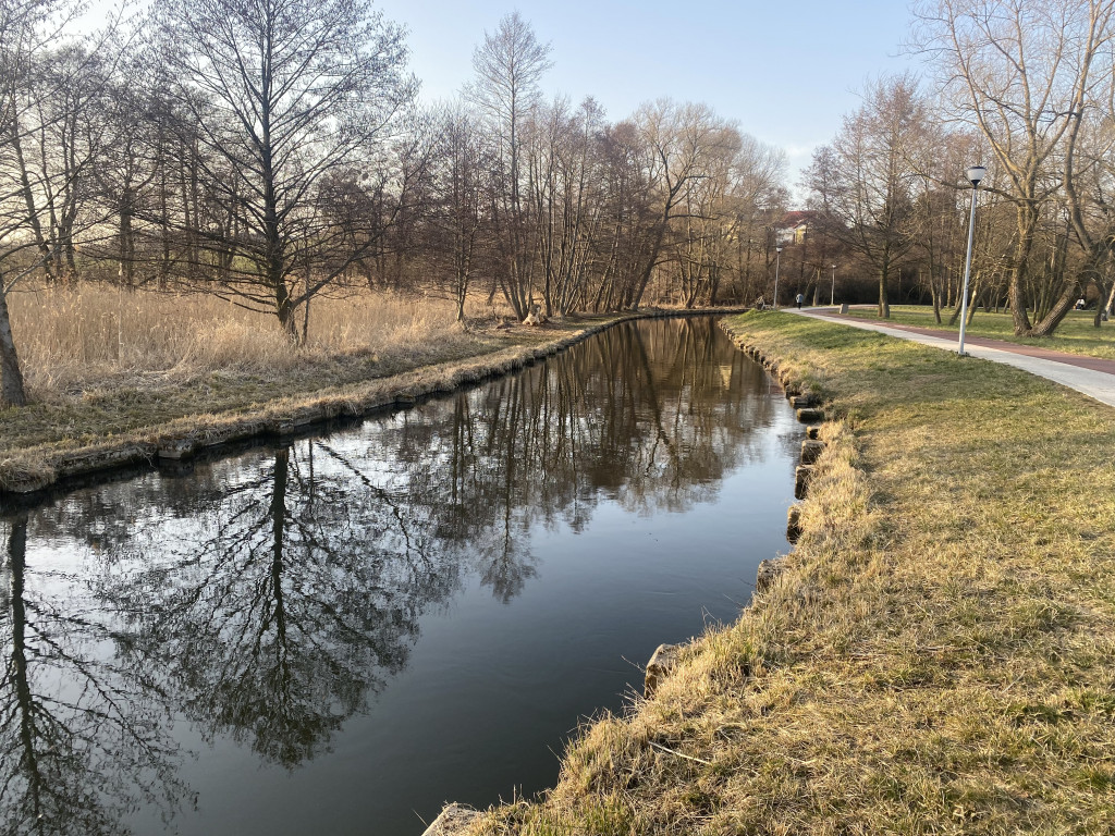 Wczesnowiosenny, pozamiejski nurt Raduni