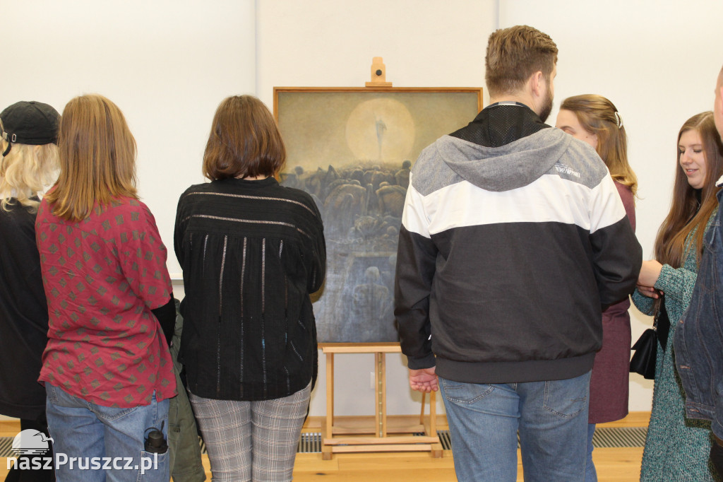 Wystawa prac Zdzisława Beksińskiego w Pruszczu Gd.