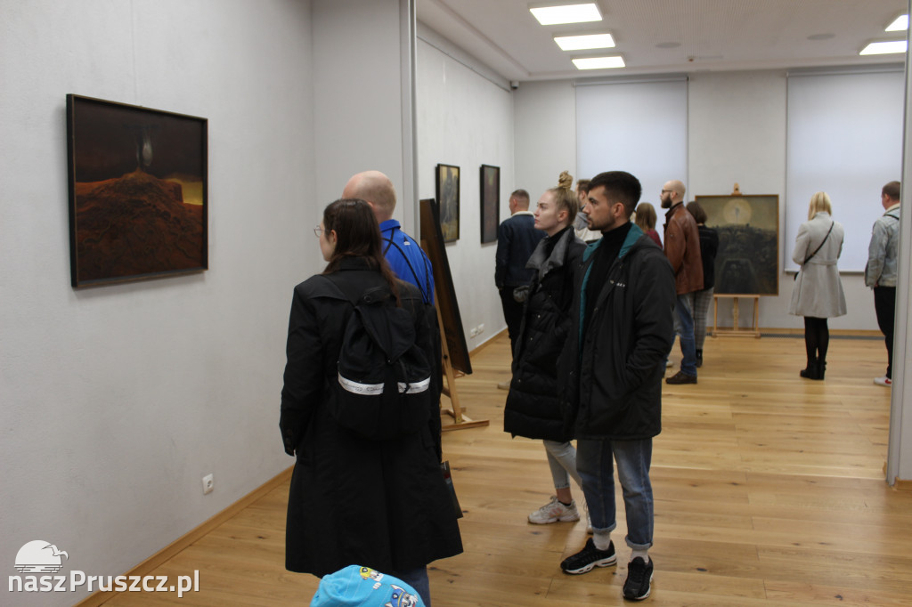 Wystawa prac Zdzisława Beksińskiego w Pruszczu Gd.