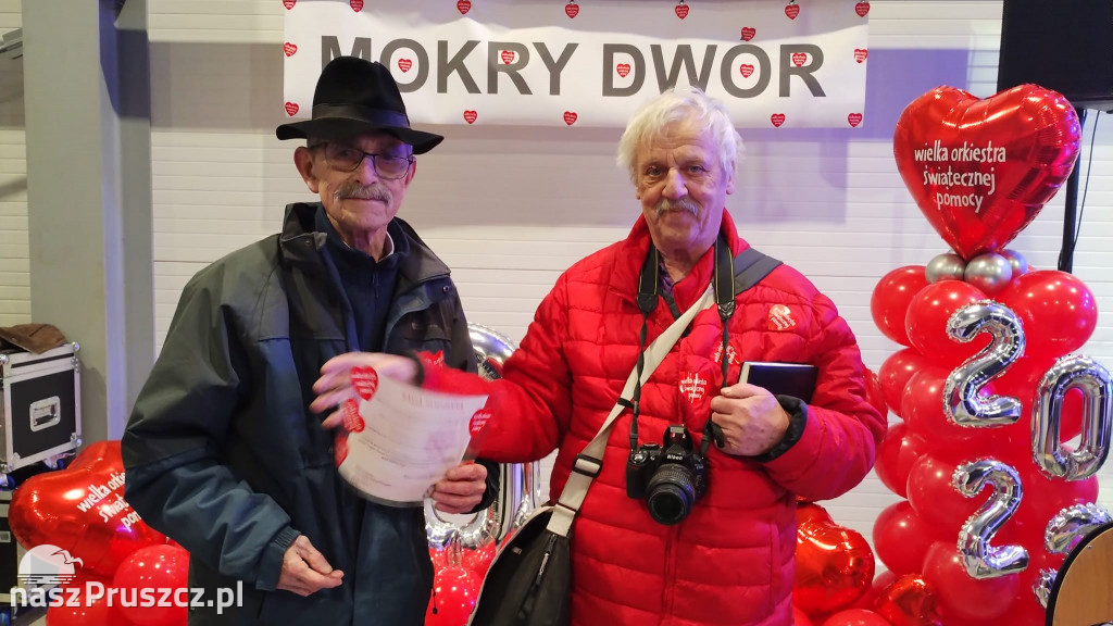 Gminny Finał WOŚP w Mokrym Dworze