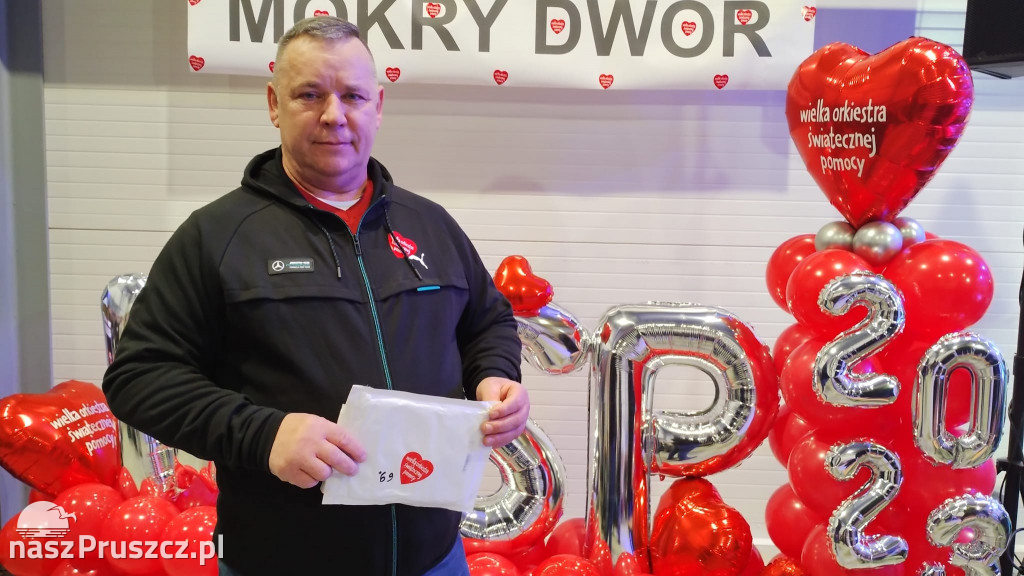 Gminny Finał WOŚP w Mokrym Dworze