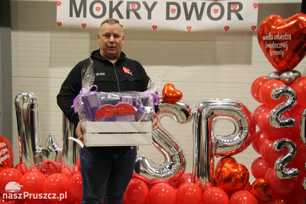 Gminny Finał WOŚP w Mokrym Dworze