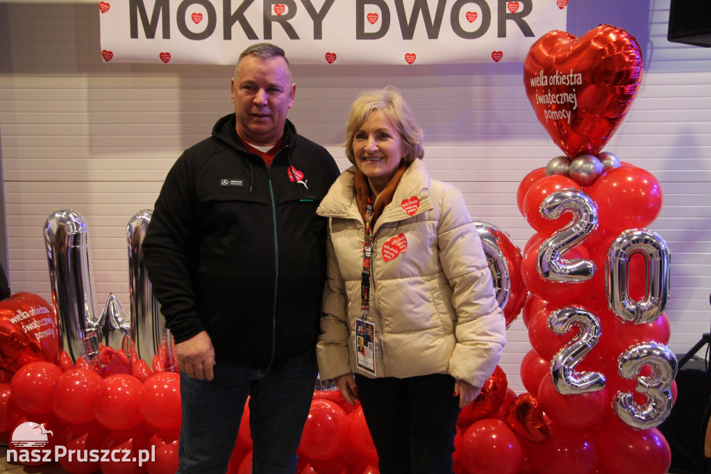 Gminny Finał WOŚP w Mokrym Dworze