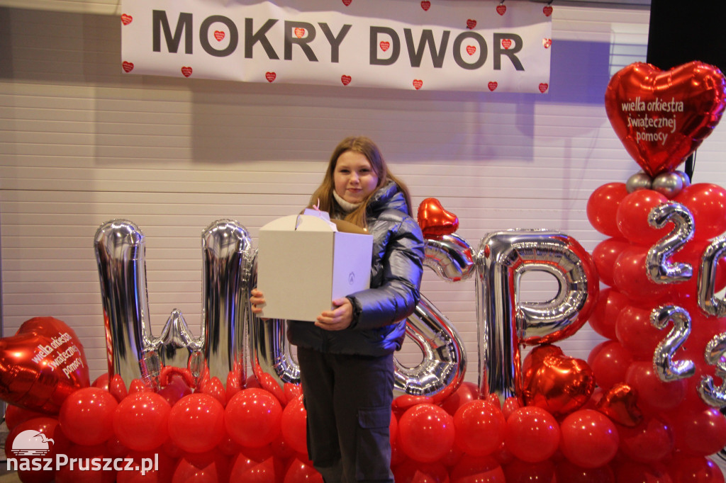 Gminny Finał WOŚP w Mokrym Dworze