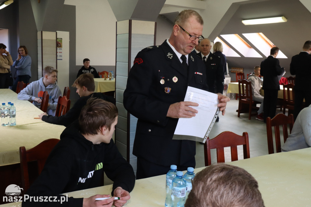 Konkurs wiedzy pożarniczej w Kolbudach