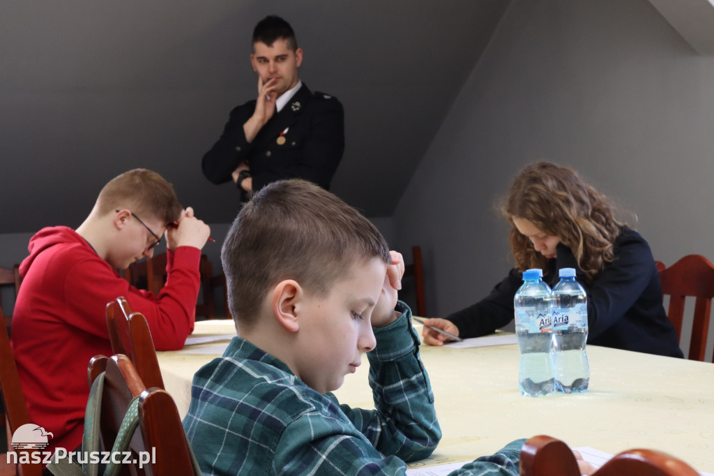 Konkurs wiedzy pożarniczej w Kolbudach