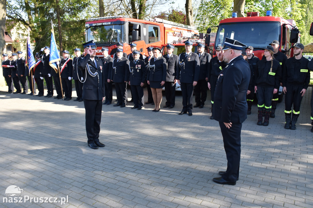 Dzień Strażaka w Cedrach Wielkich