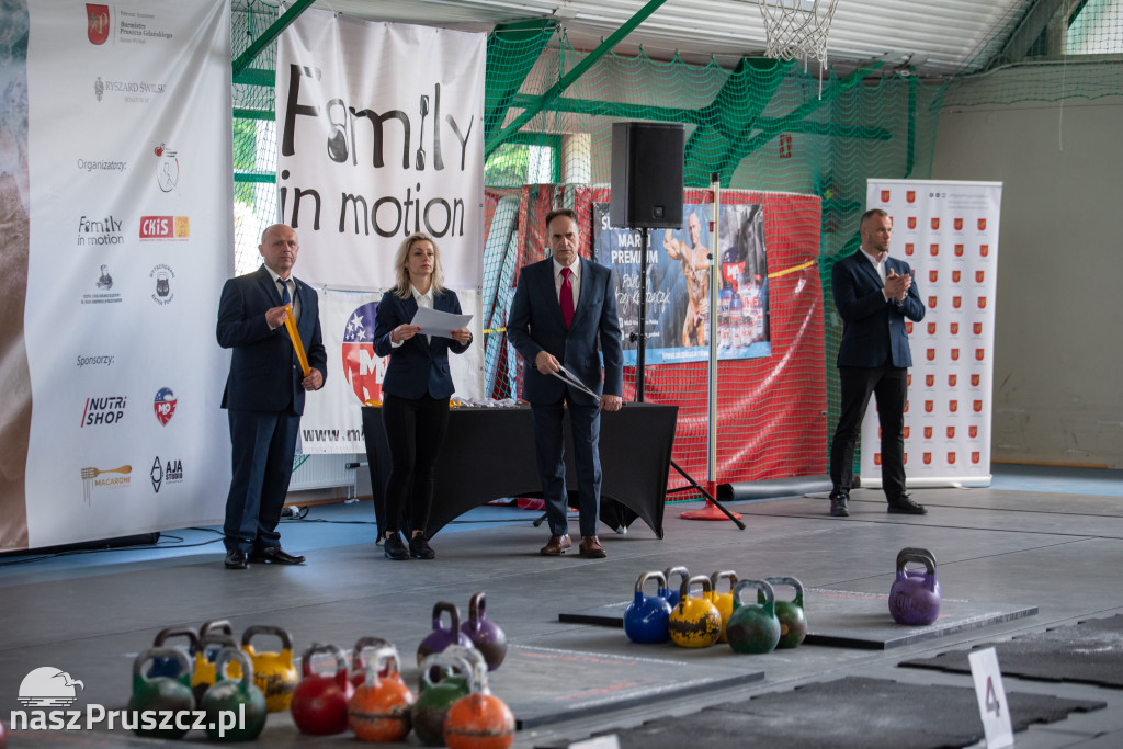 Zawody kettlebell lifting w Pruszczu Gdańskim