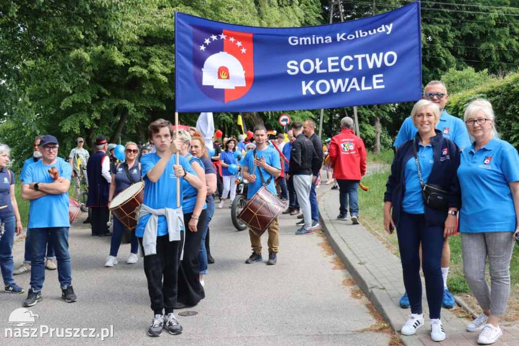 Przemarsz ulicami Kolbud - Dni Gminy Kolbudy