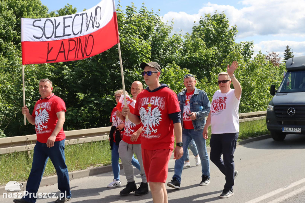 Przemarsz ulicami Kolbud - Dni Gminy Kolbudy