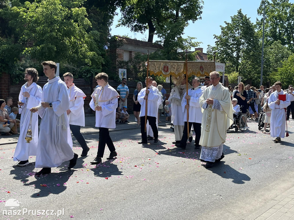 Procesja Bożego Ciała w Pruszczu Gdańskim