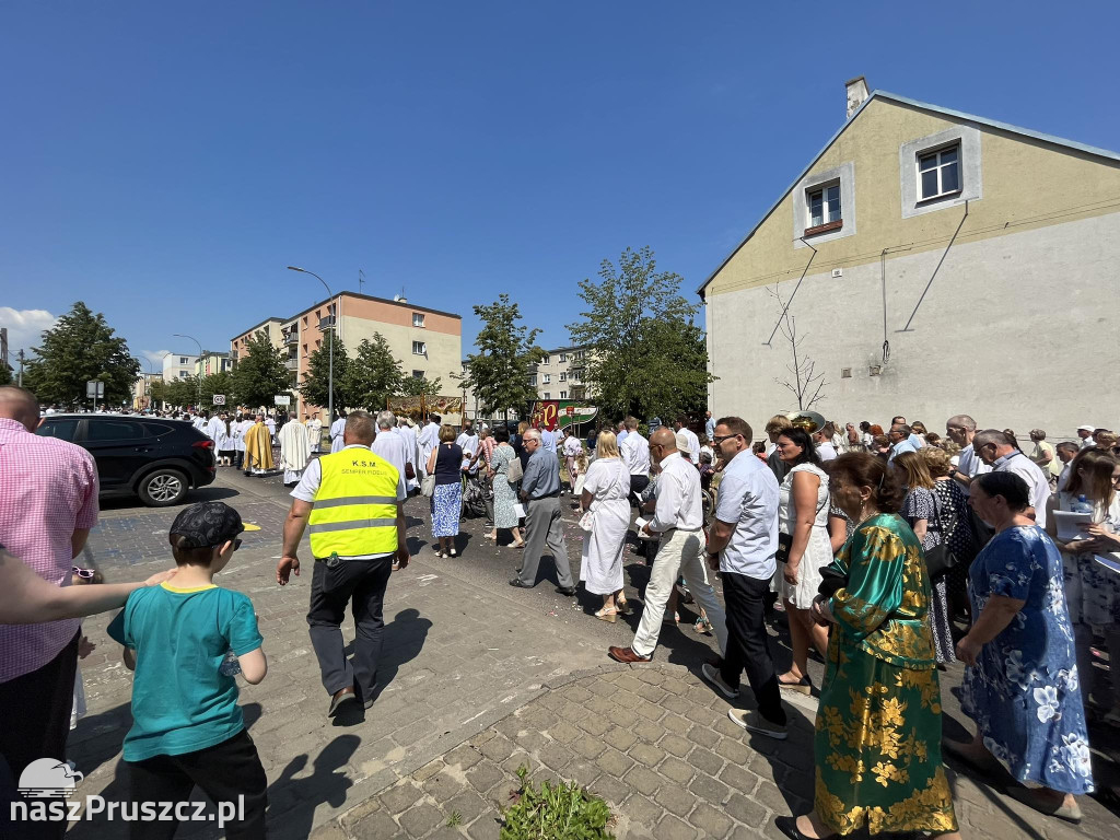 Procesja Bożego Ciała w Pruszczu Gdańskim