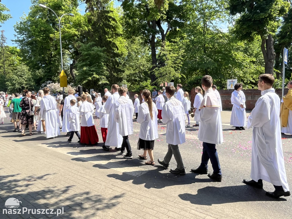 Procesja Bożego Ciała w Pruszczu Gdańskim