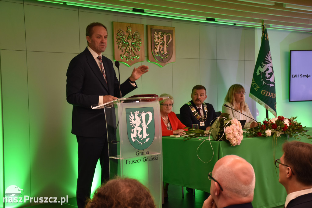 Uroczysta Sesja Rady Gminy Pruszcz Gdański