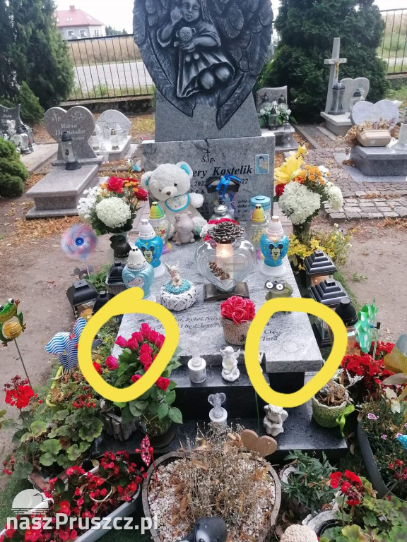 Kto okradł grób półrocznego Ksawerego?