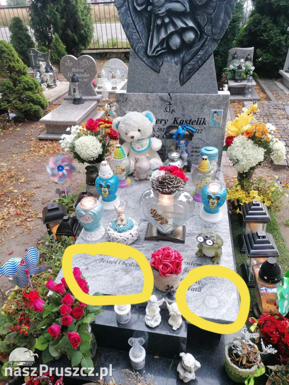 Kto okradł grób półrocznego Ksawerego?