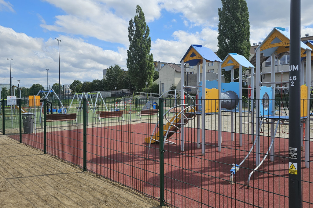 Nowy plac rekreacyjny w Pruszczu Gdańskim