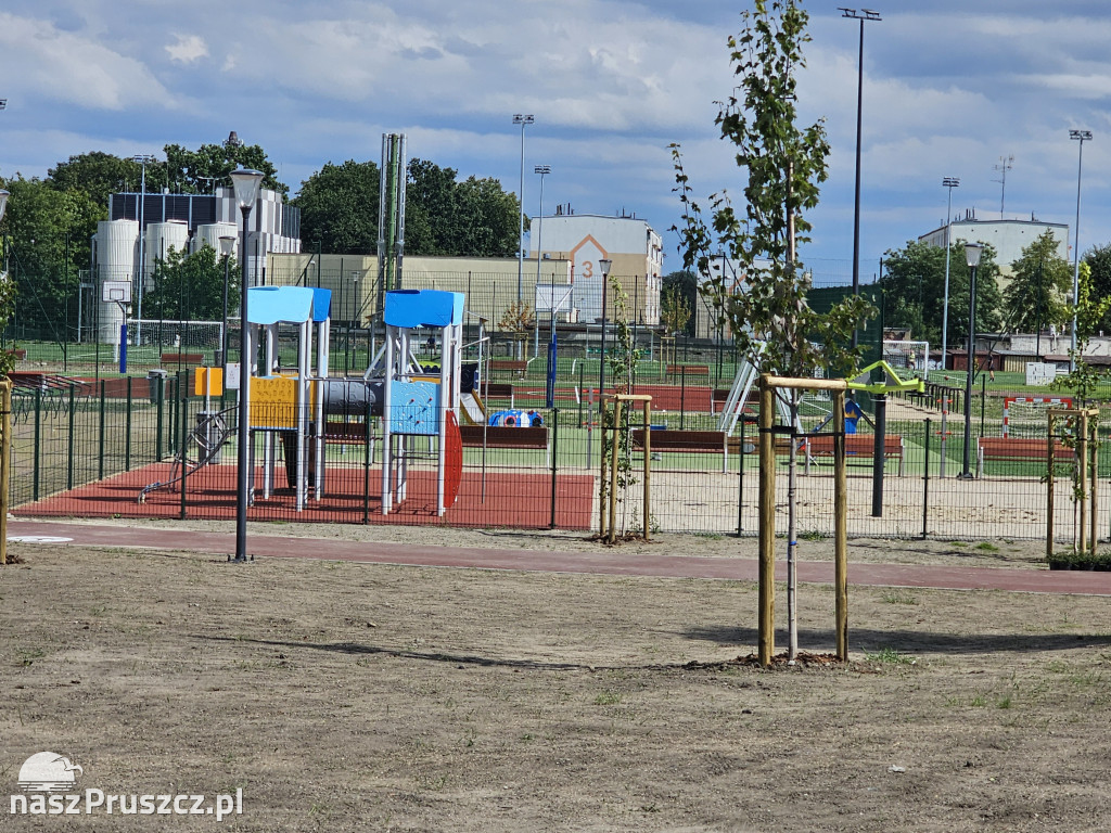 Nowy plac rekreacyjny w Pruszczu Gdańskim