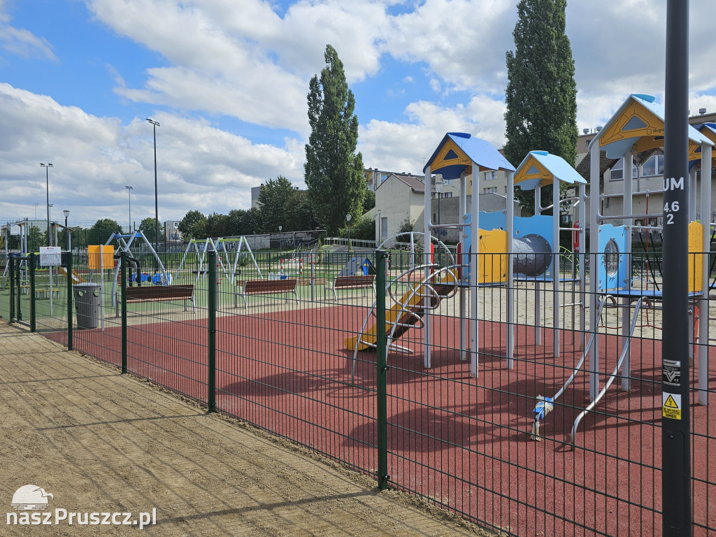 Nowy plac rekreacyjny w Pruszczu Gdańskim