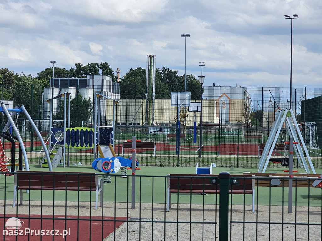 Nowy plac rekreacyjny w Pruszczu Gdańskim