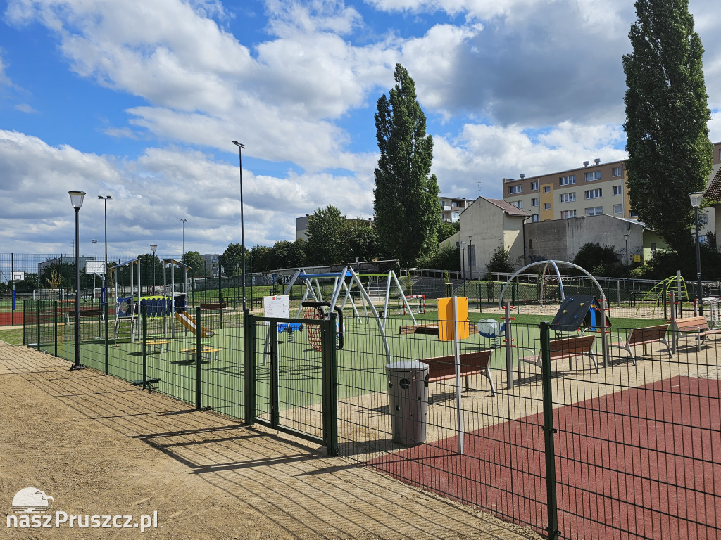 Nowy plac rekreacyjny w Pruszczu Gdańskim