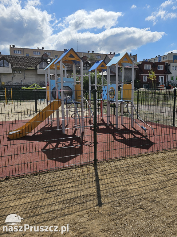 Nowy plac rekreacyjny w Pruszczu Gdańskim