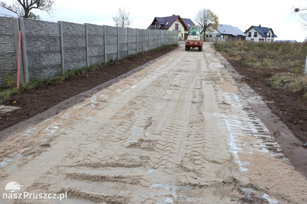 Remonty dróg w gminie Trąbki Wielkie
