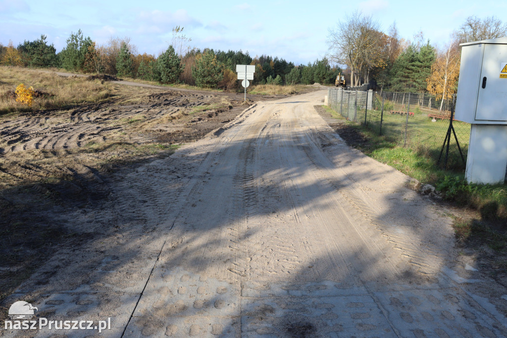 Remonty dróg w gminie Trąbki Wielkie