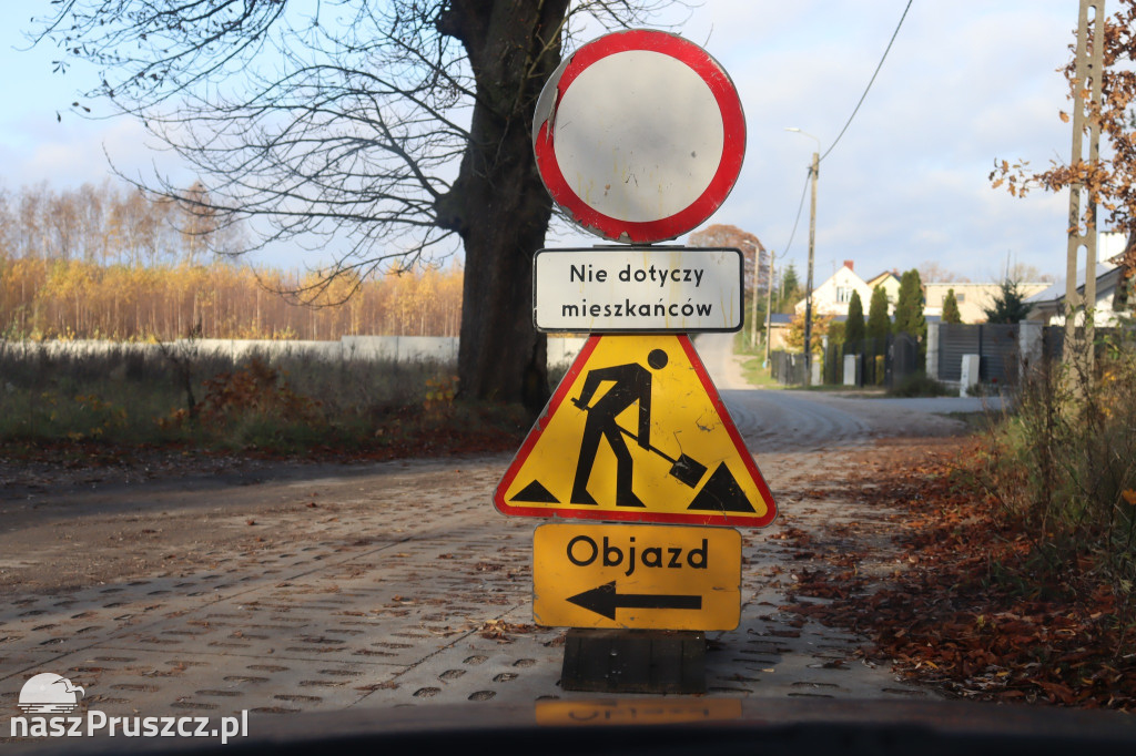 Remonty dróg w gminie Trąbki Wielkie