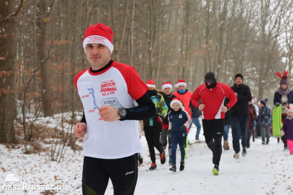 Bieg mikołajkowy w Bąkowie