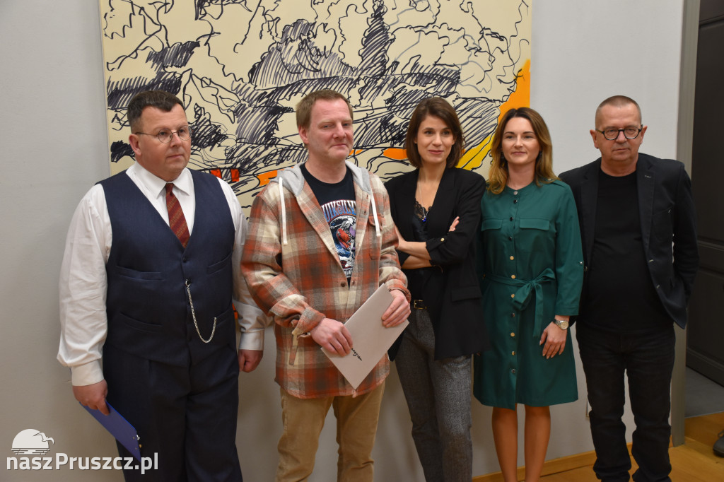 Wystawa Marka Okrassy w Pruszczu Gdańskim