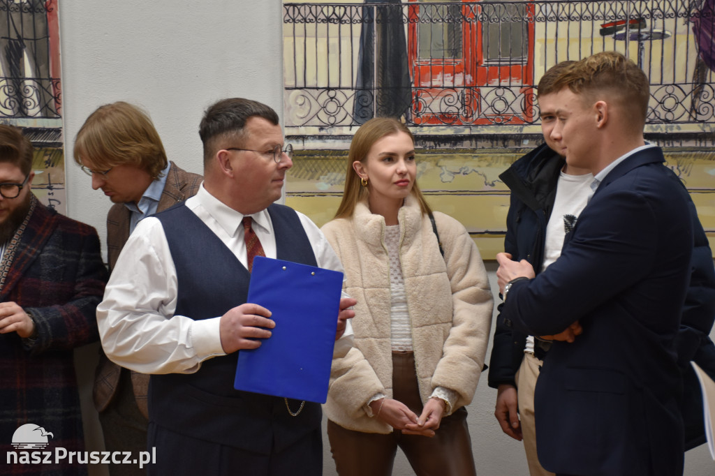 Wystawa Marka Okrassy w Pruszczu Gdańskim