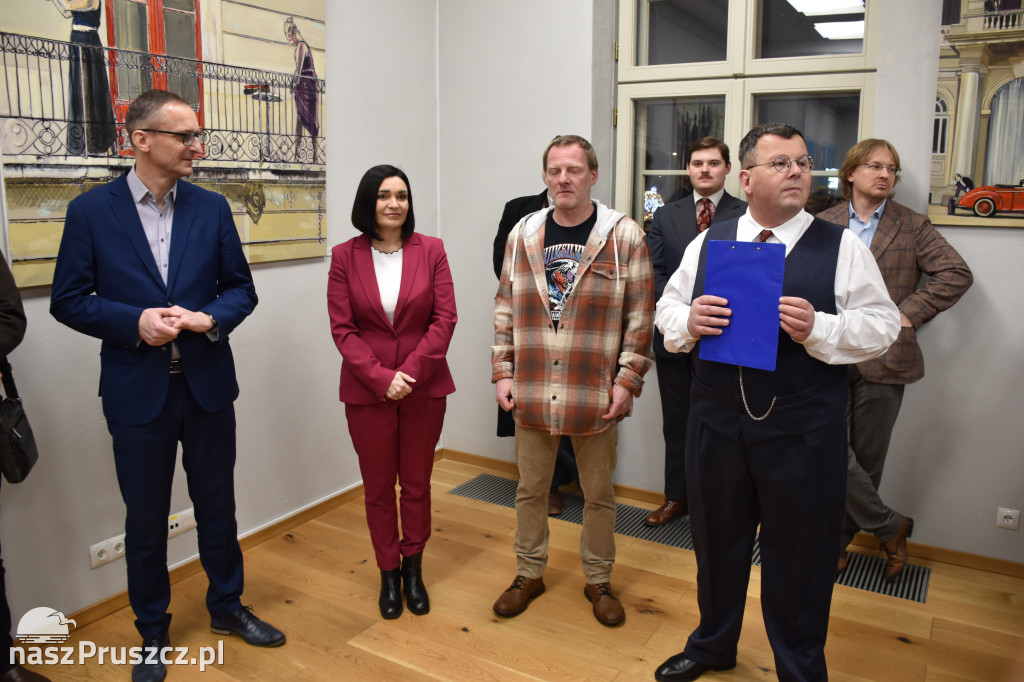 Wystawa Marka Okrassy w Pruszczu Gdańskim