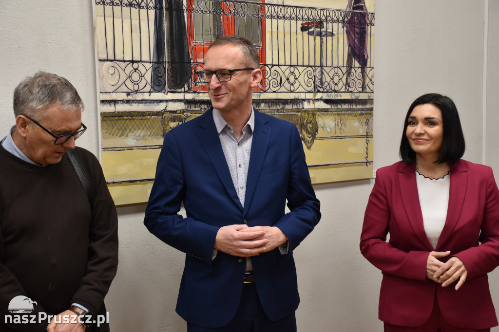Wystawa Marka Okrassy w Pruszczu Gdańskim