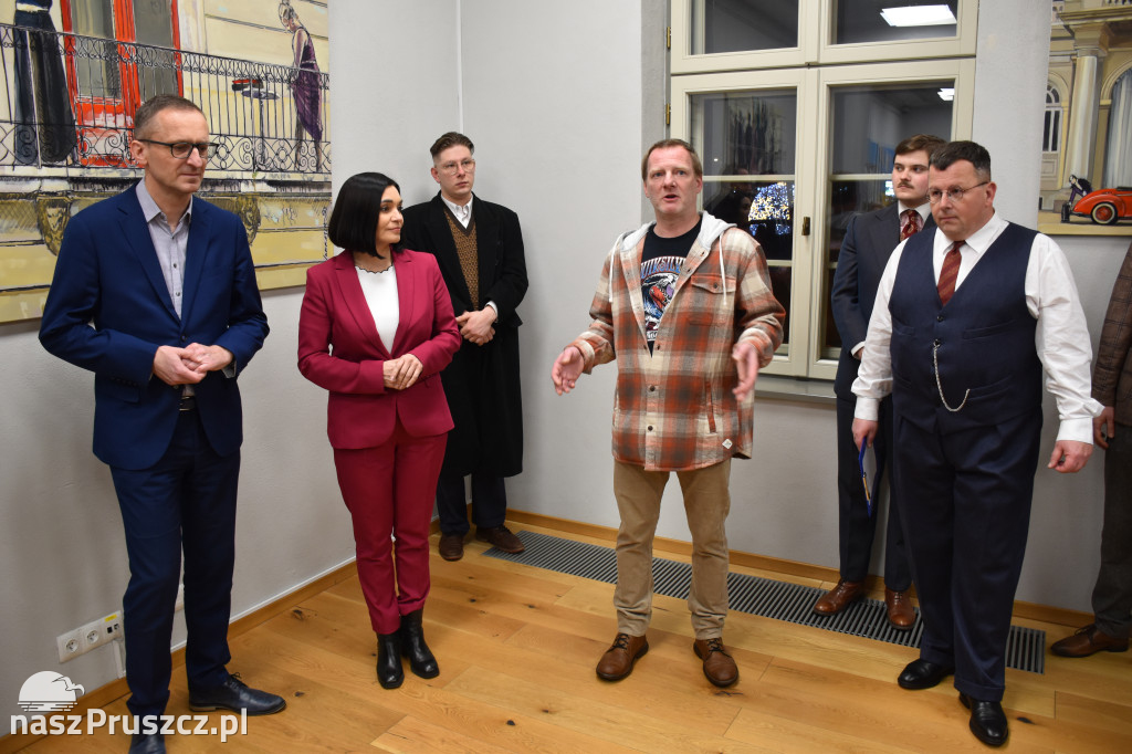 Wystawa Marka Okrassy w Pruszczu Gdańskim