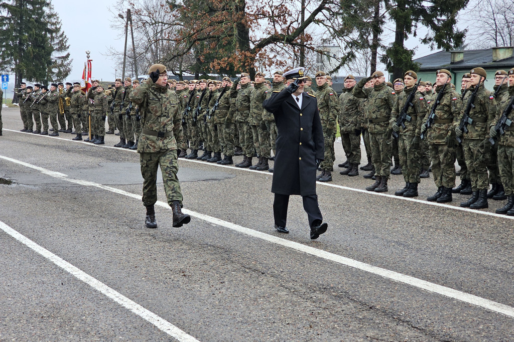 Przysięga 7 PBOT w Pruszczu Gdańskim