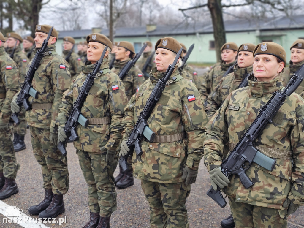 Przysięga 7 PBOT w Pruszczu Gdańskim