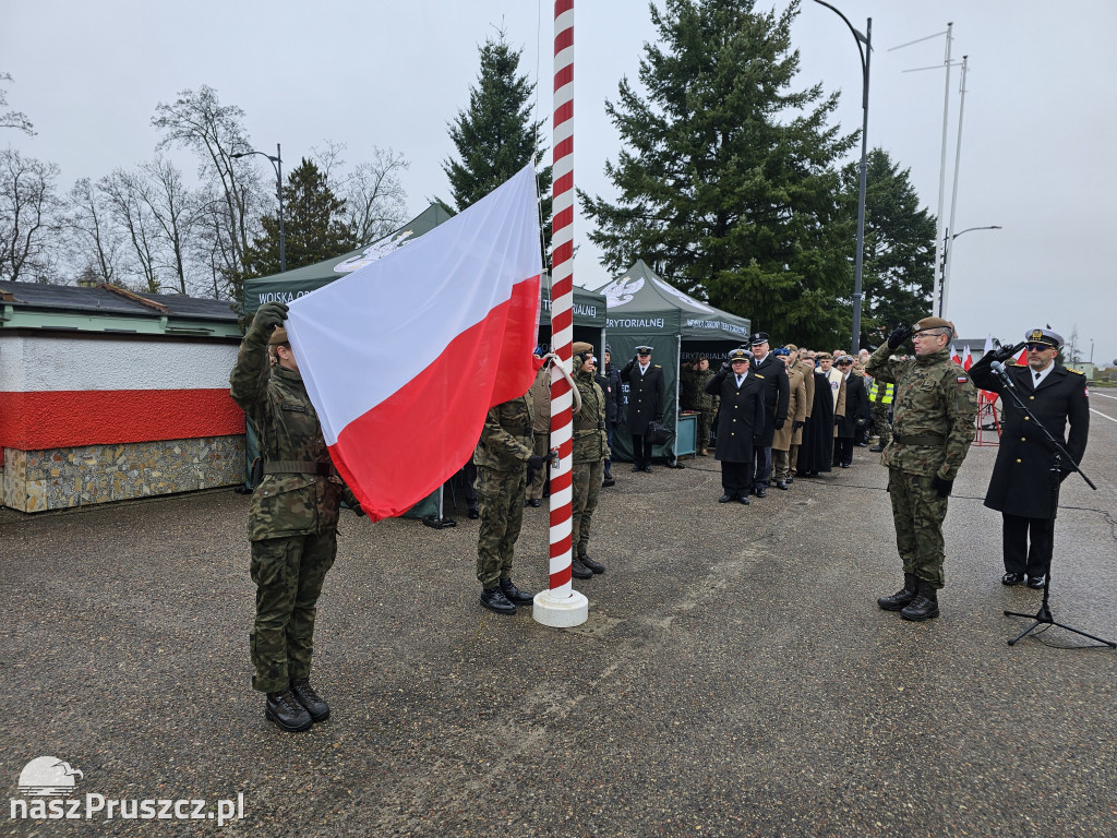 Przysięga 7 PBOT w Pruszczu Gdańskim