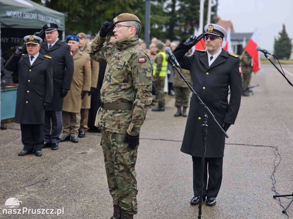 Przysięga 7 PBOT w Pruszczu Gdańskim