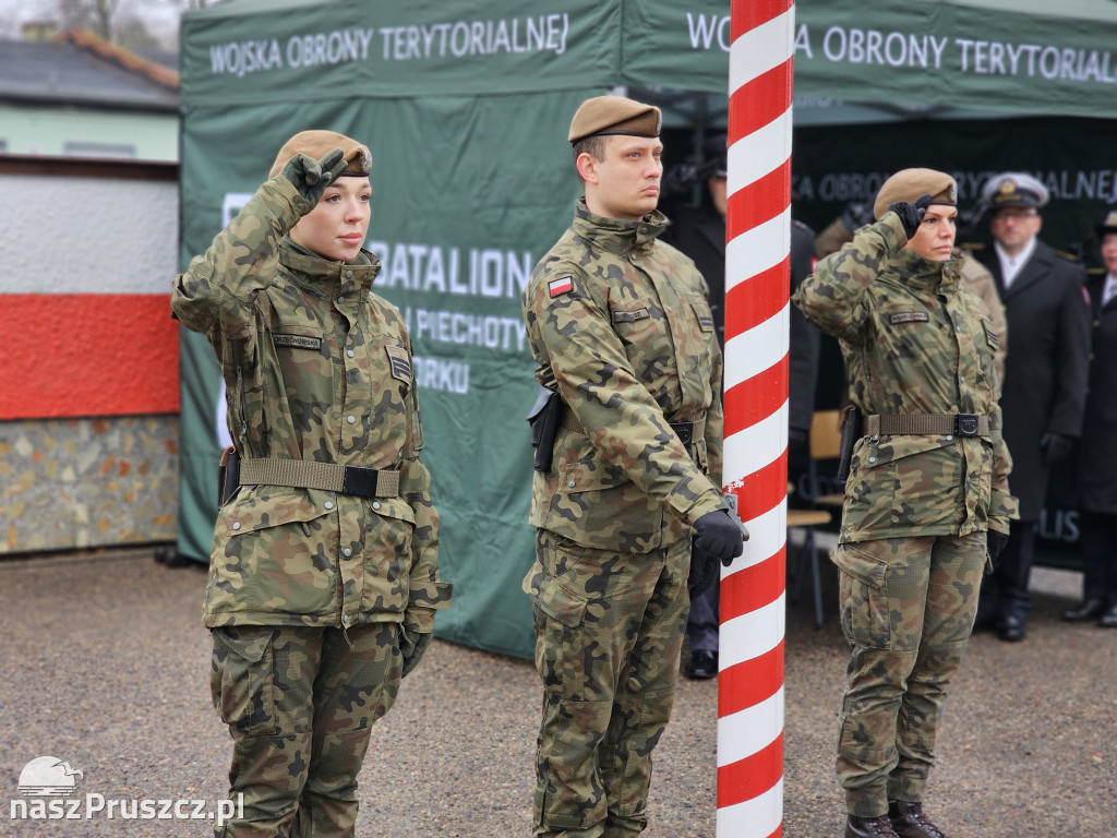 Przysięga 7 PBOT w Pruszczu Gdańskim