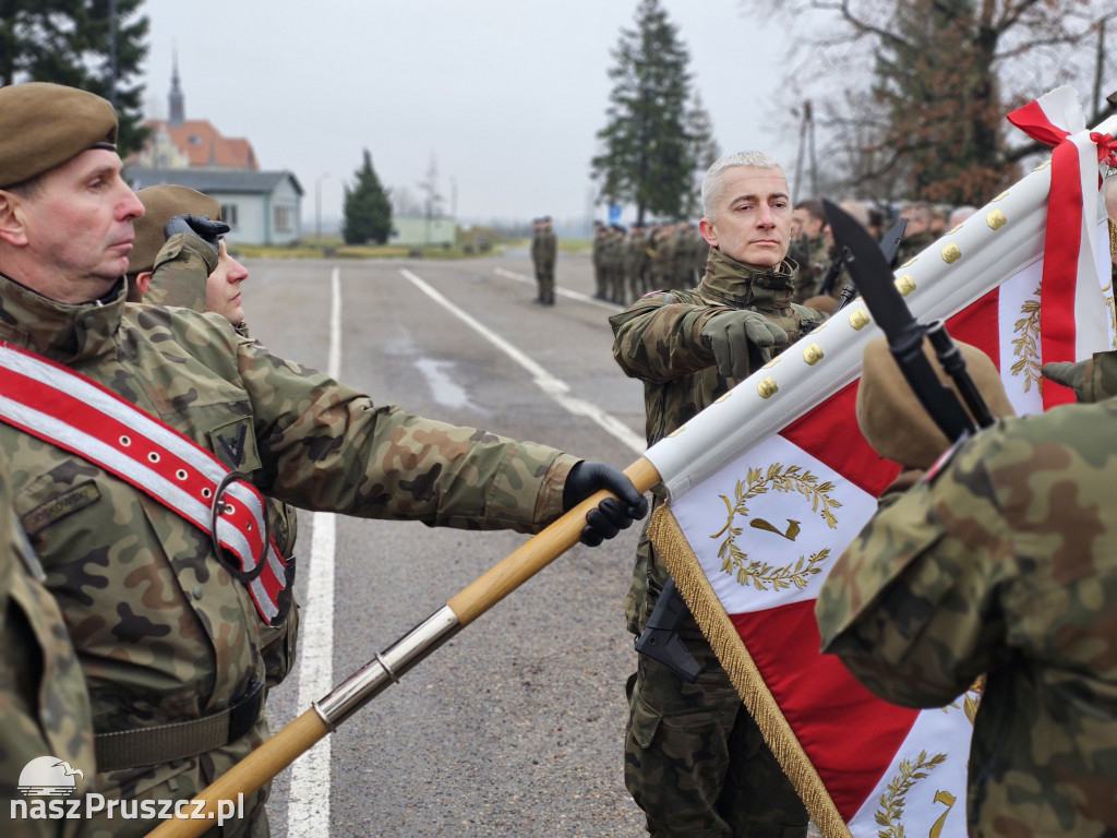 Przysięga 7 PBOT w Pruszczu Gdańskim