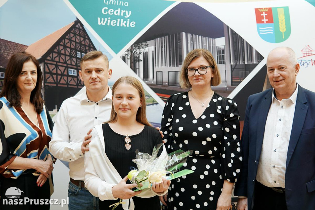 Cedry Wielkie: Stypendia wójta Golińskiego