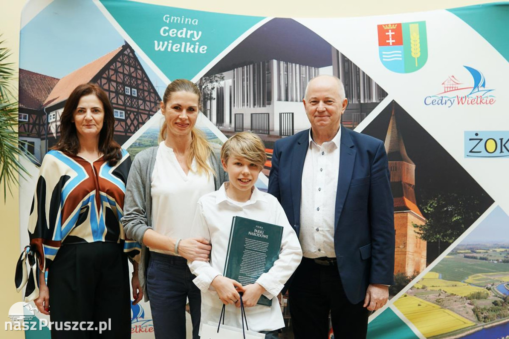 Cedry Wielkie: Stypendia wójta Golińskiego