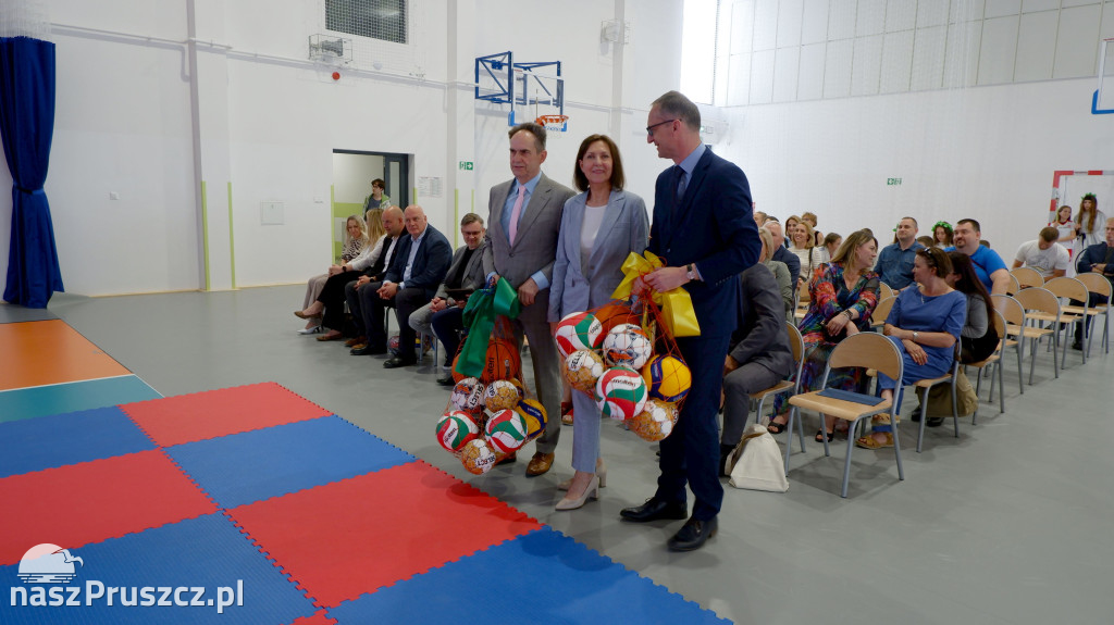 Otwarcie rozbudowanej części SP nr w Pruszczu Gdańskim