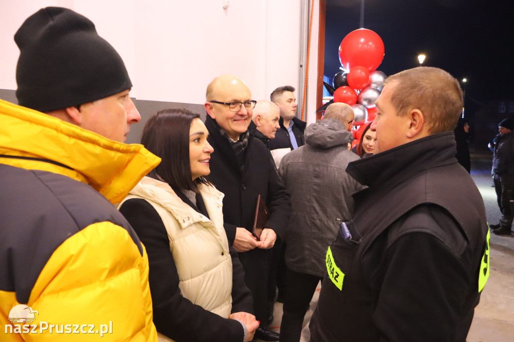 Przywitanie nowego wozu OSP Mierzeszyn