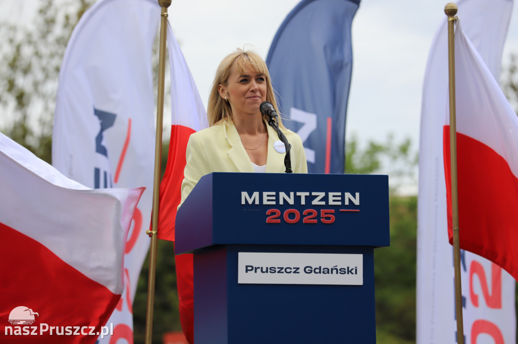 Sławomir Mentzen w Pruszczu Gdańskim