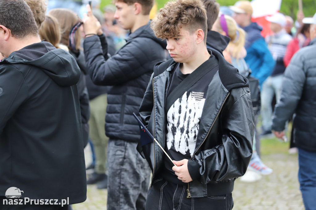 Sławomir Mentzen w Pruszczu Gdańskim