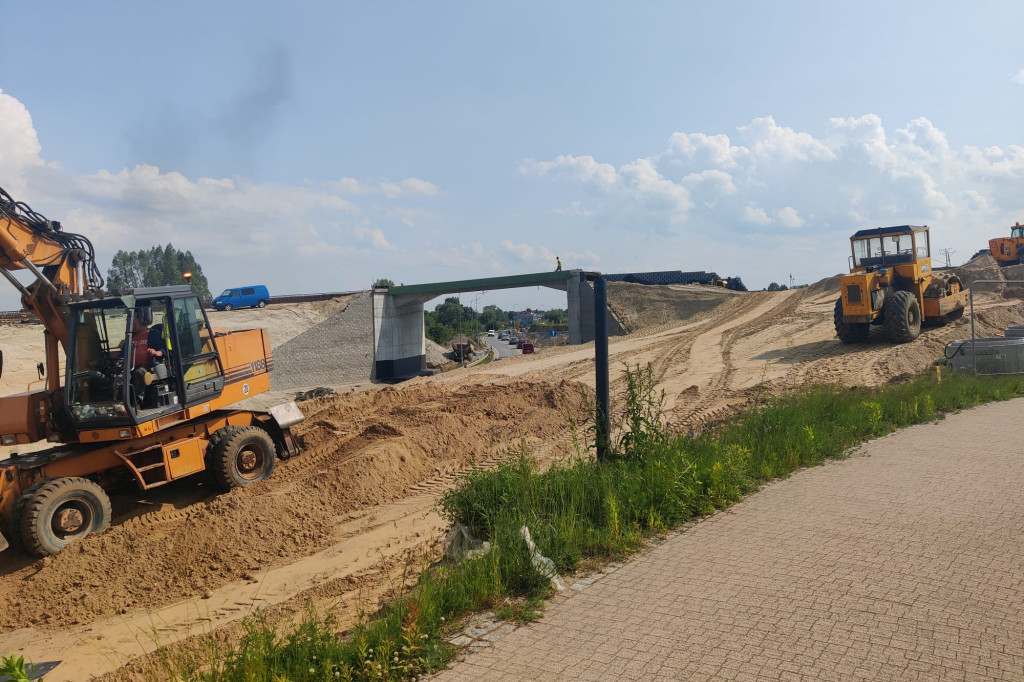Budowa ulicy Strzeleckiego w Pruszczu Gdańskim