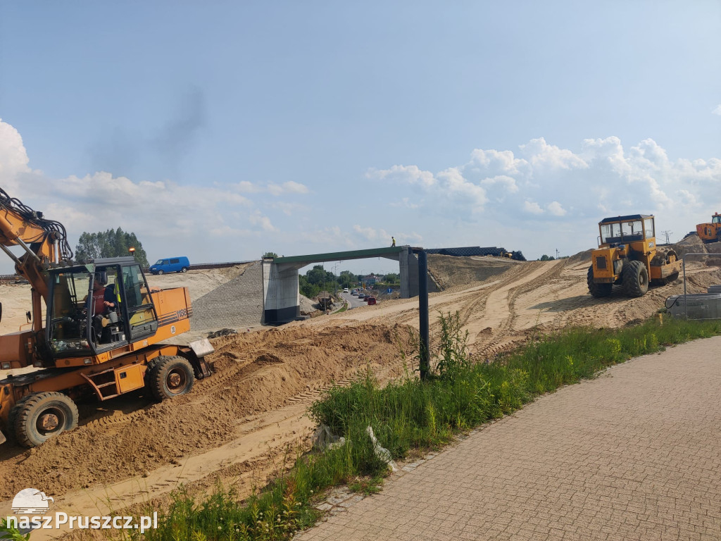 Budowa ulicy Strzeleckiego w Pruszczu Gdańskim