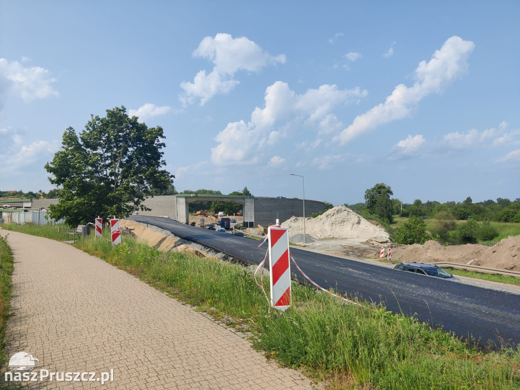 Budowa ulicy Strzeleckiego w Pruszczu Gdańskim